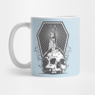 urban tribal skull Mug